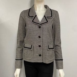 Classiques Entier Black & White Blazer Jacket Small S
